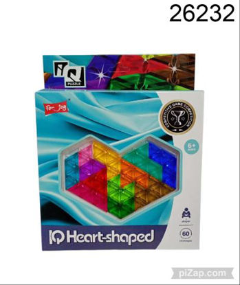 Imagen de ROMPECABEZAS ACRILICO CORAZON 4.26